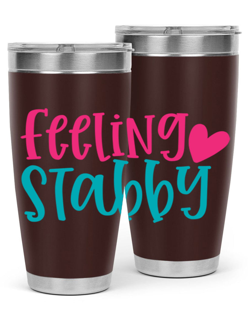 Feeling Stabby Nurse Style 386#- nurse- tumbler