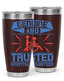 Genuine and Trusted Hospital Volunteer Style 2#- volunteer- Tumbler