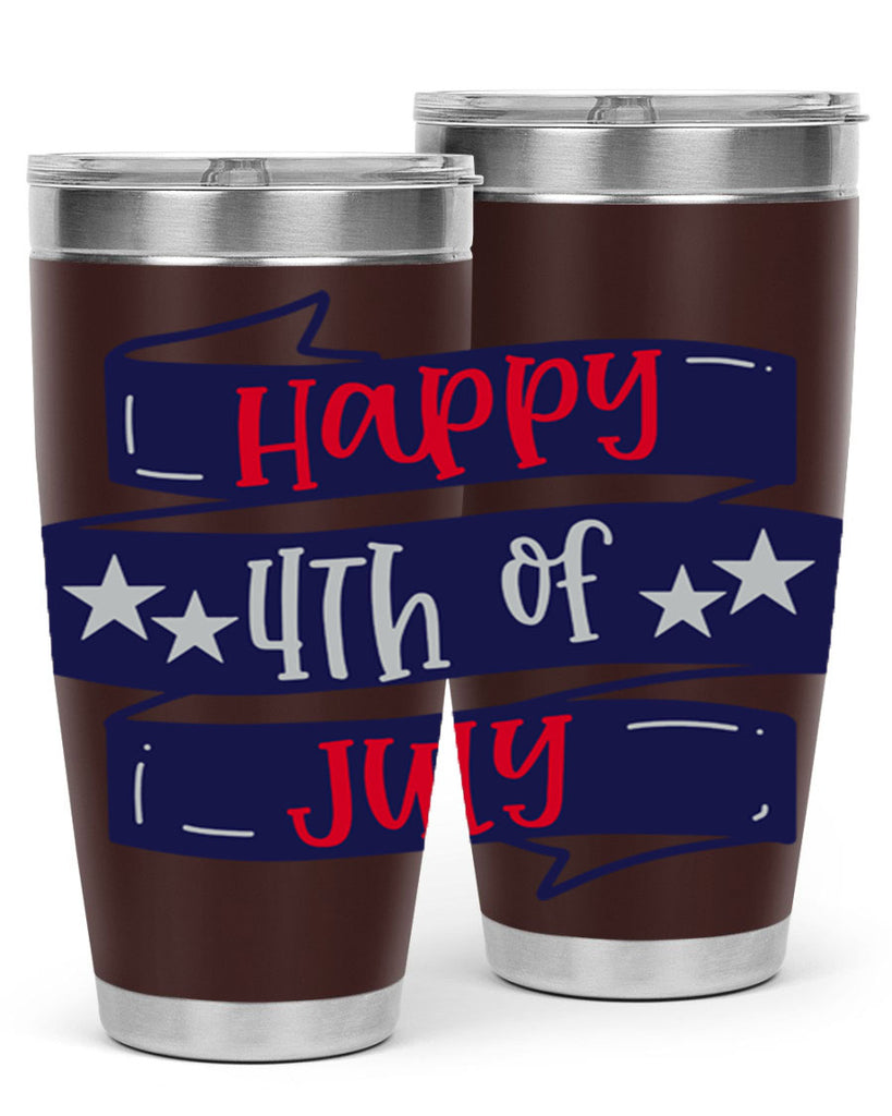 Happy th Of July Style 154#- Fourt Of July- Tumbler