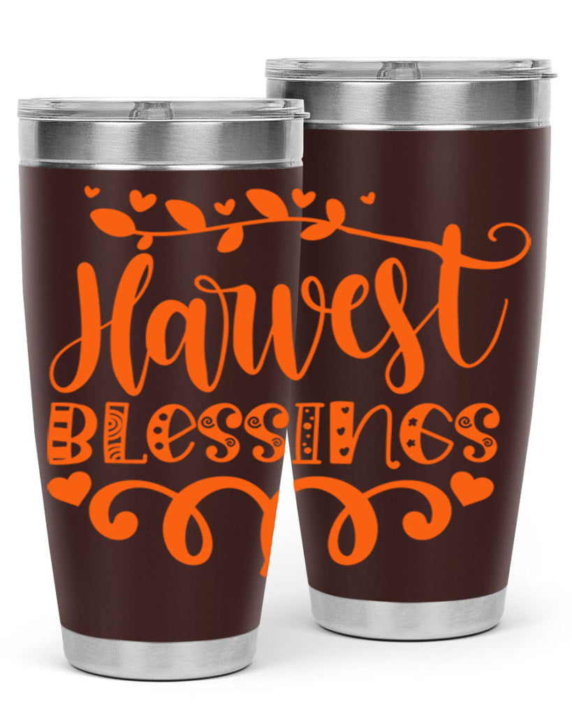 Harvest Blessings 266#- fall- Tumbler