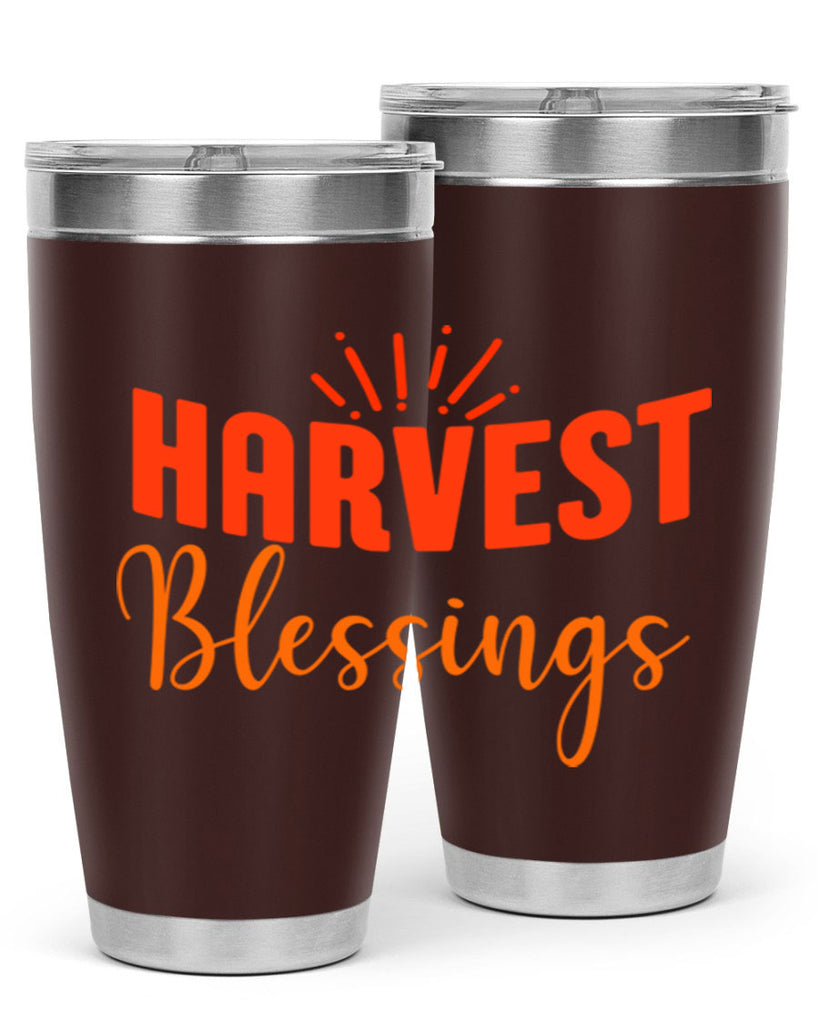 Harvest Blessings Design 264#- fall- Tumbler