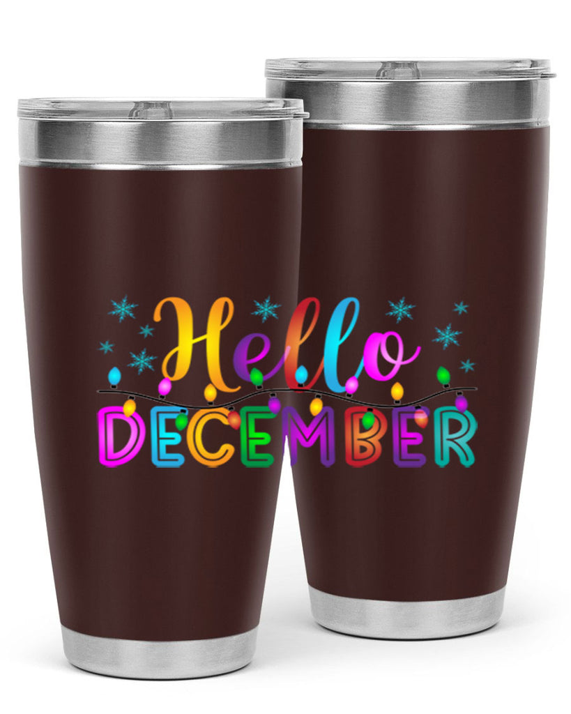 Hello December Winter 177#- winter- Tumbler