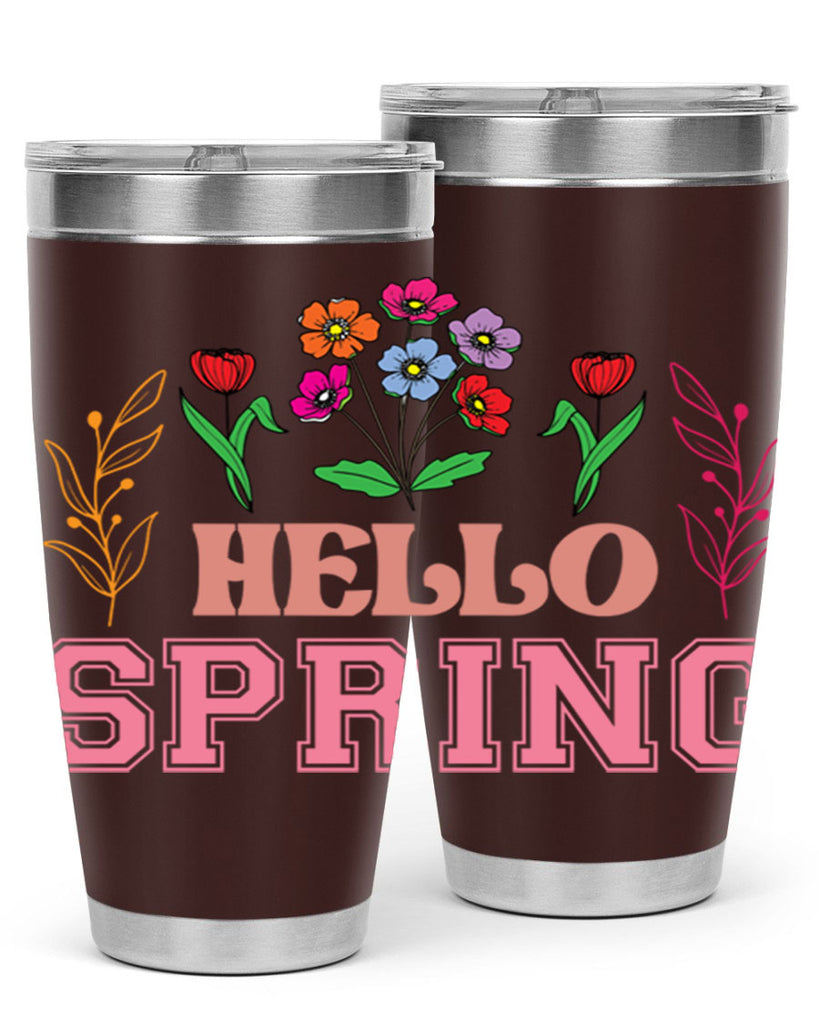 Hello Spring  234#- spring- Tumbler