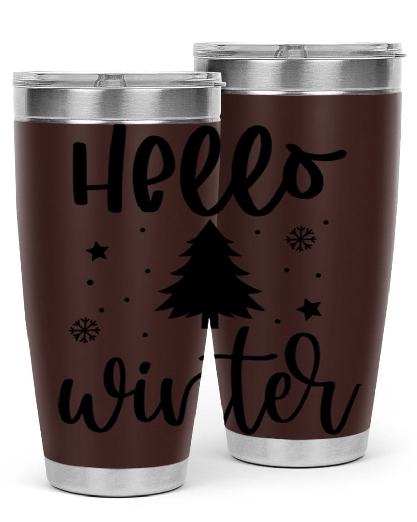 Hello Winter 162#- winter- Tumbler