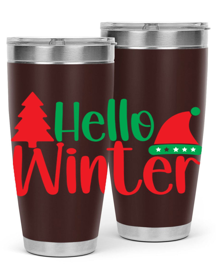 Hello Winter 180#- winter- Tumbler