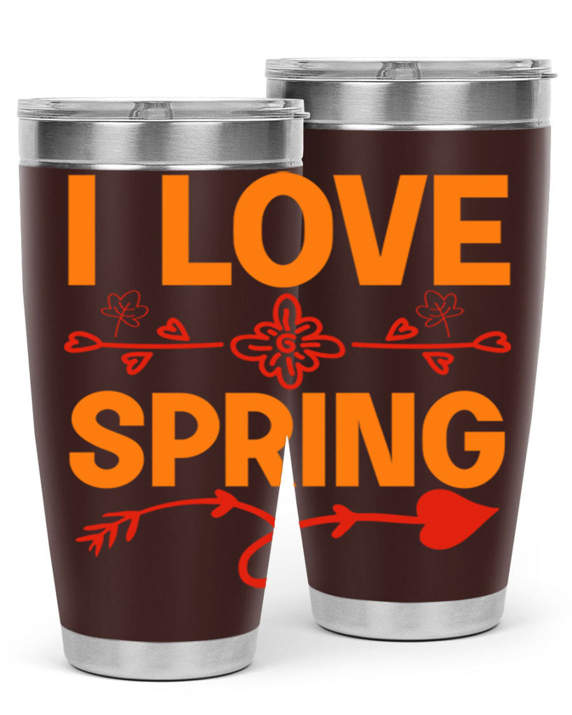I love spring 271#- spring- Tumbler