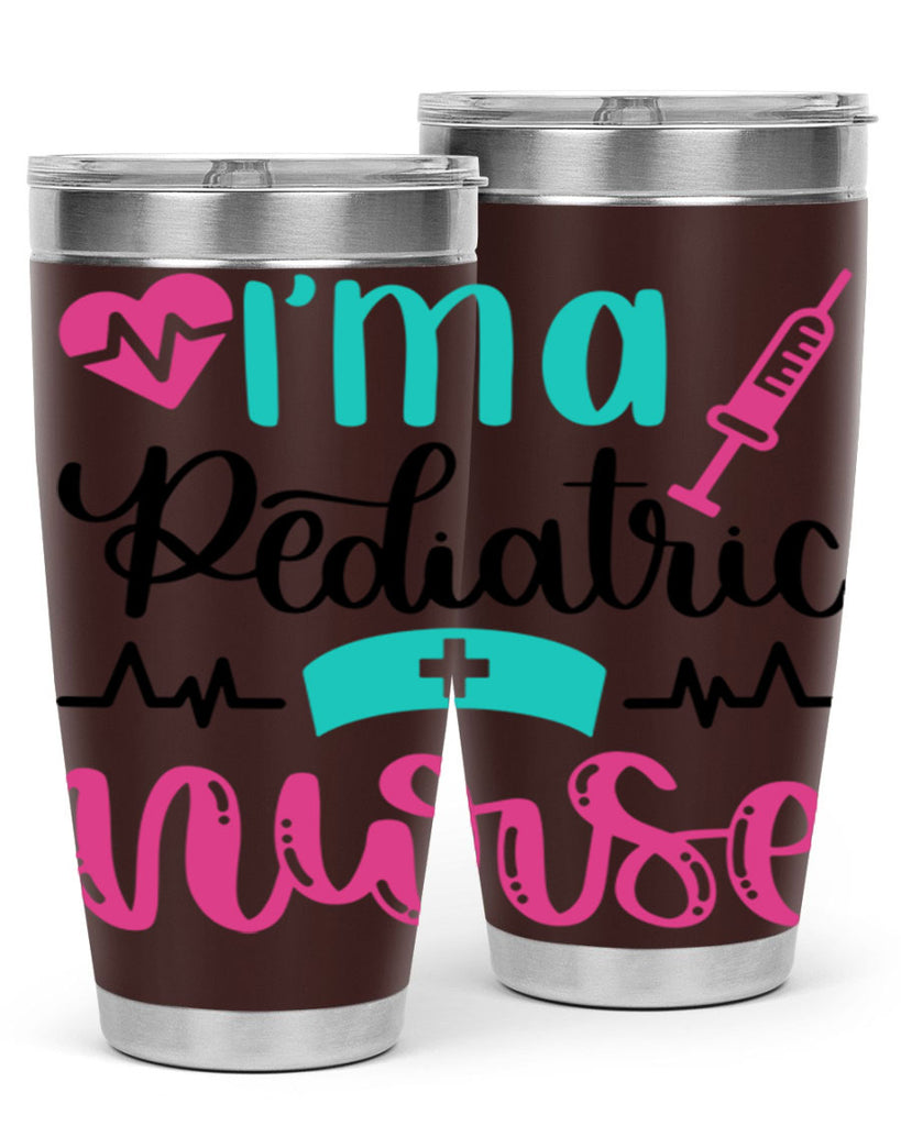 Im A Pediatric Nurse Style Style 155#- nurse- tumbler