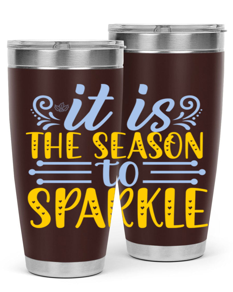 It is the season to sparkle256#- winter- Tumbler