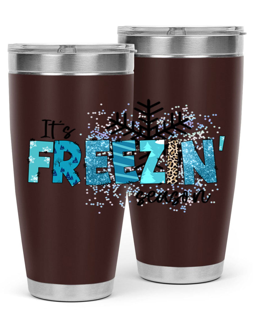It s freezin season 266#- winter- Tumbler