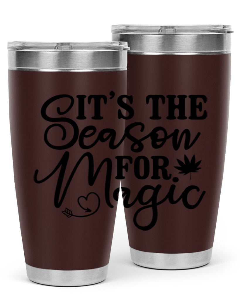 Its The Season For Magic 259#- winter- Tumbler