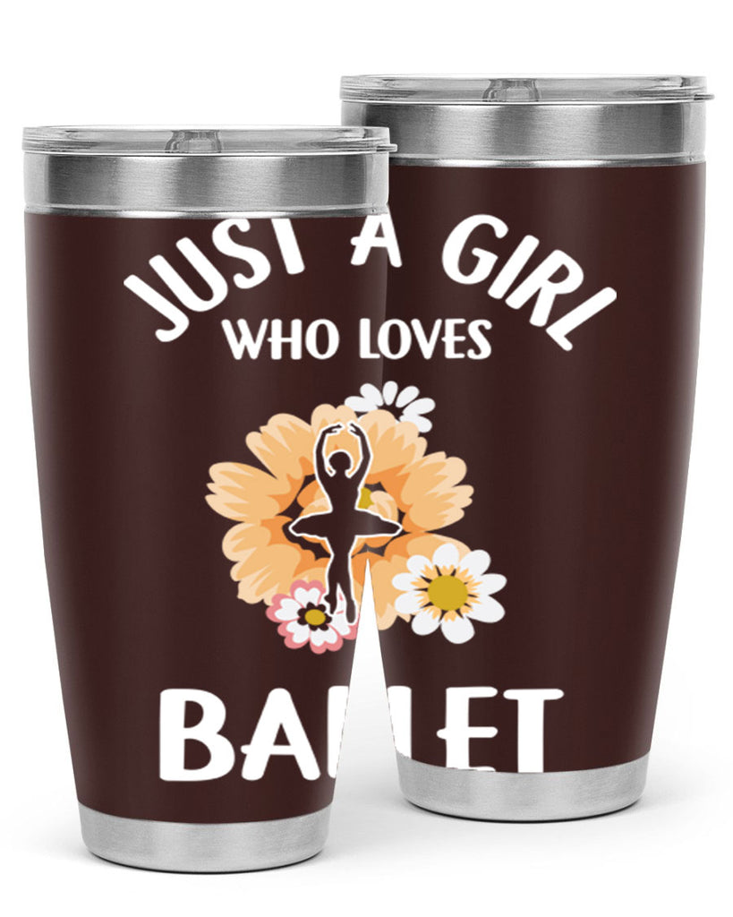 Just a Girl Who Loves Ballet 56#- ballet- Tumbler