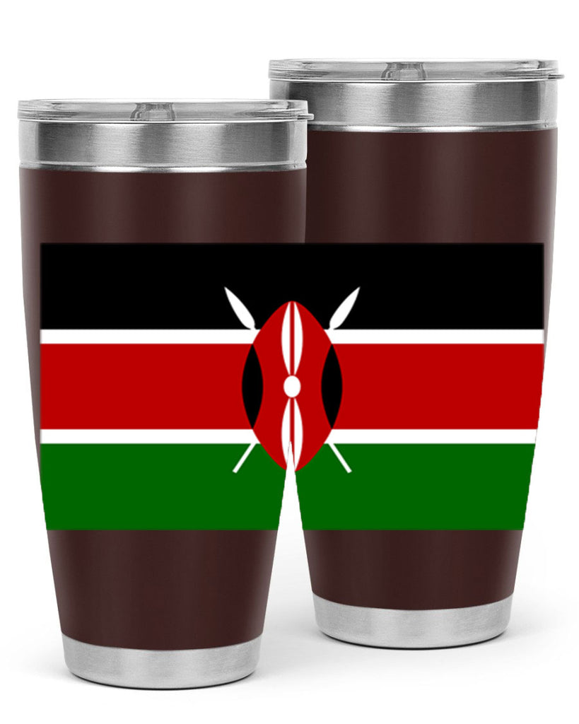 Kenya 110#- world flags- Tumbler