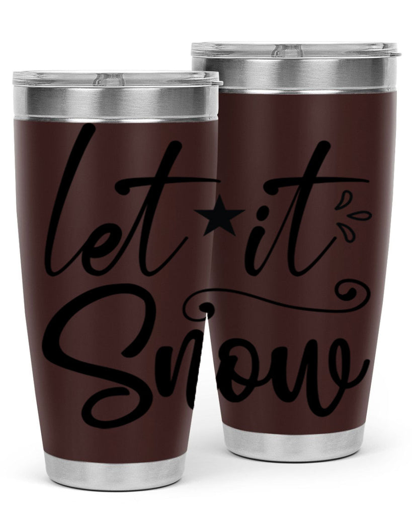 Let it snow 292#- winter- Tumbler