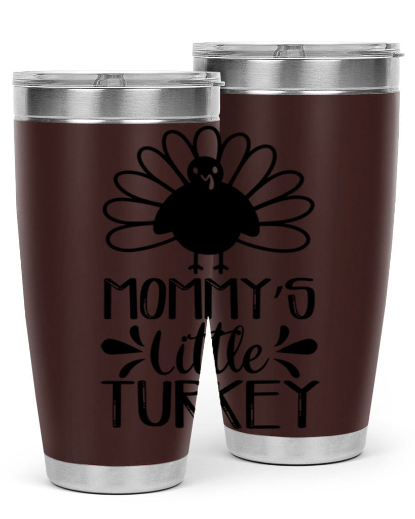Mommy s Little Turkey 427#- fall- Tumbler