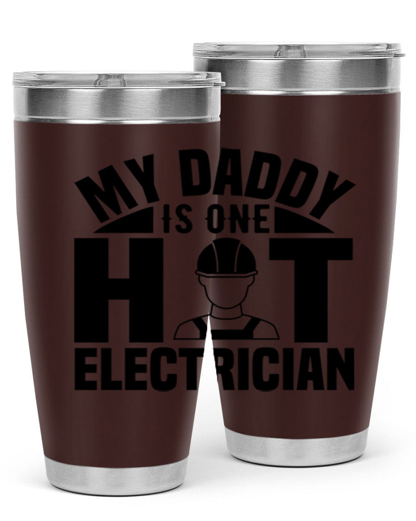 My Daddy Style 24#- electrician- tumbler