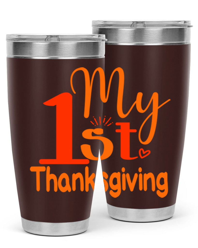My st Thanksgiving Design 431#- fall- Tumbler