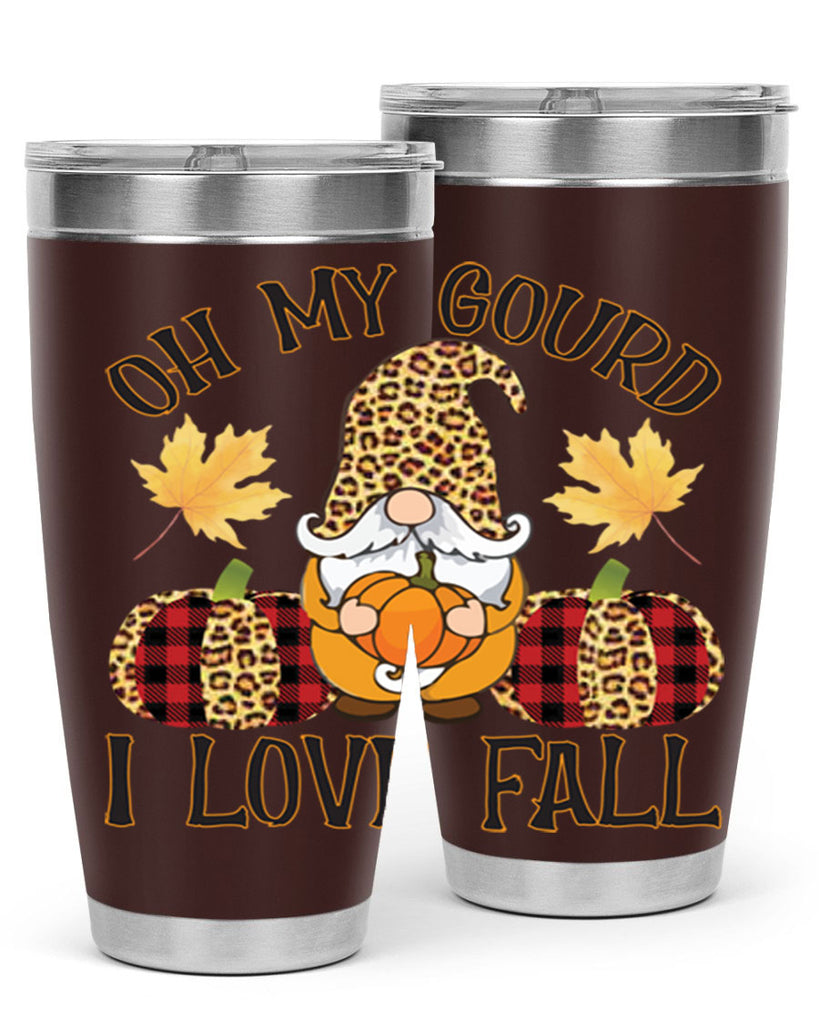 Oh My Gourd I Love Fall 456#- fall- Tumbler