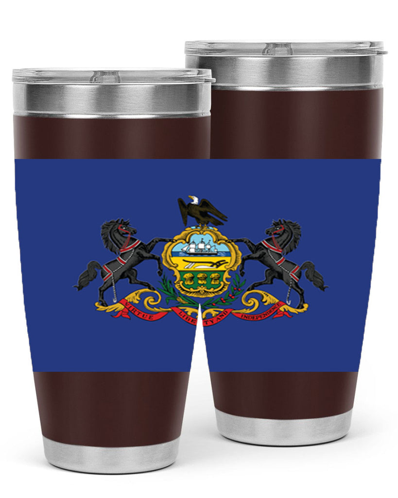 Pensilvania 14#- Us Flags- Tumbler