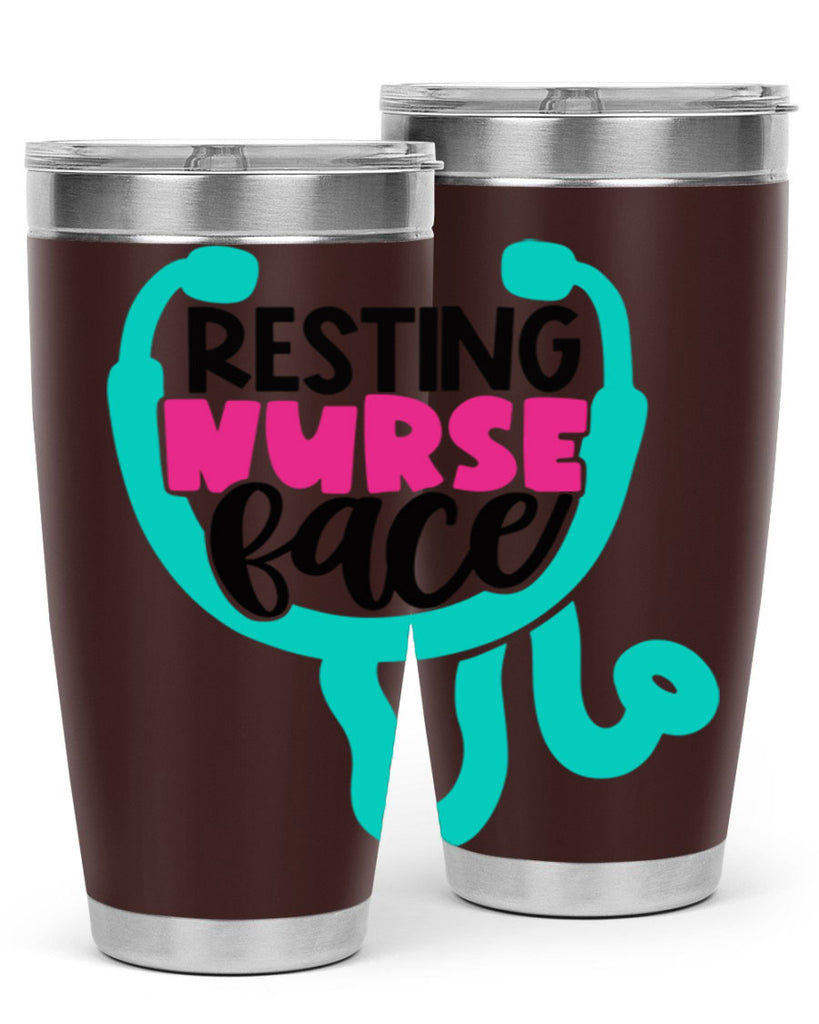 Resting Nurse Face Style Style 57#- nurse- tumbler