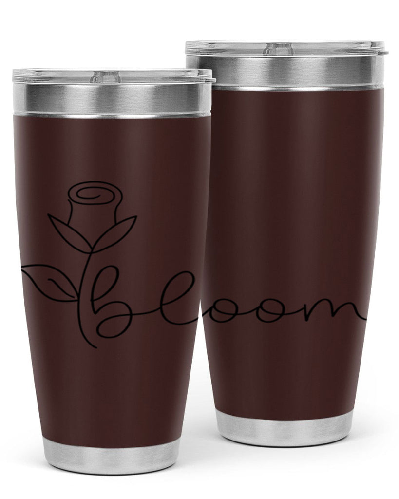 Rosebud line bloom400#- spring- Tumbler