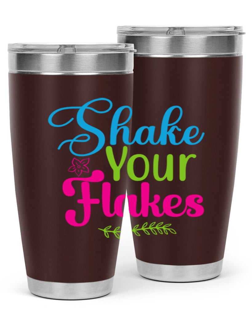 Shake Your Flakes 356#- winter- Tumbler