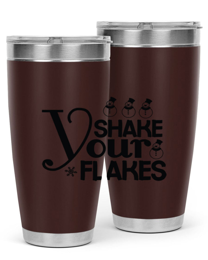 Shake Your Flakes 357#- winter- Tumbler