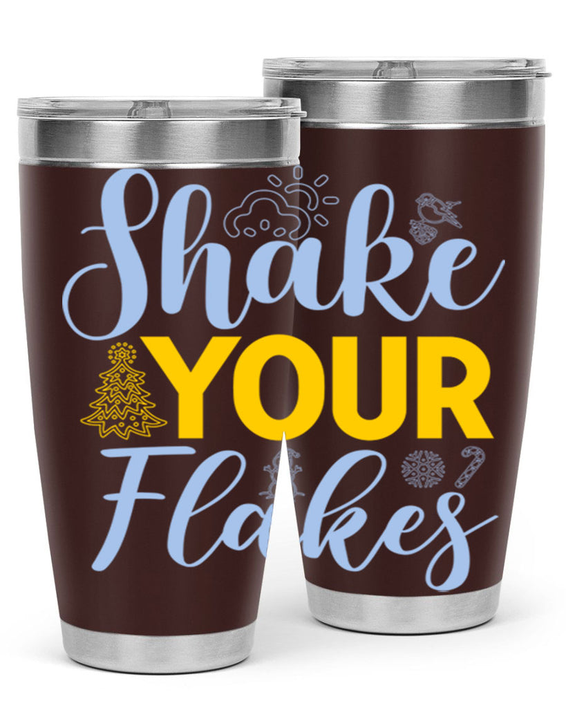 Shake your flakes361#- winter- Tumbler