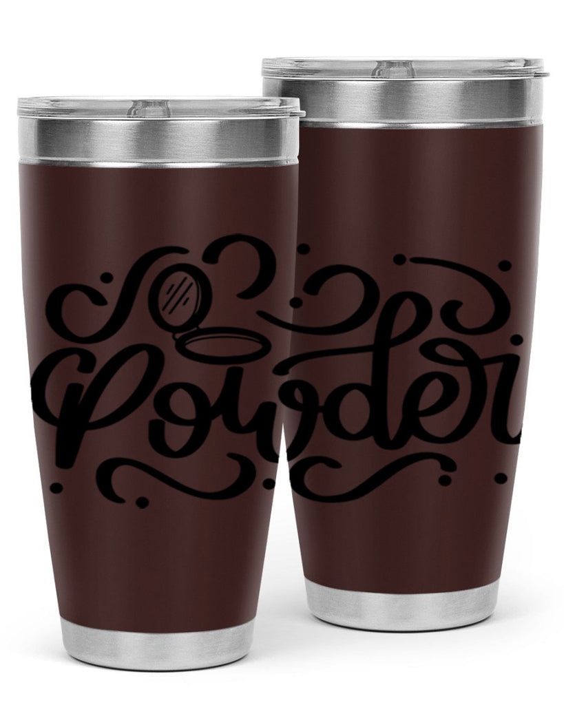 SinglePowder Style 24#- make up- Tumbler