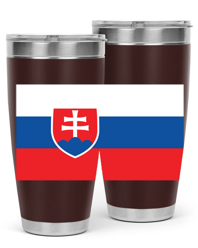 Slovakia 40#- world flags- Tumbler
