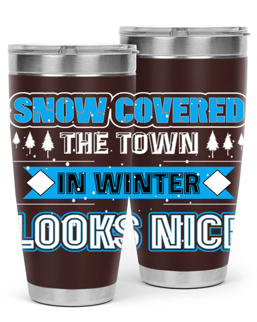 Snow Covered Winter 365#- winter- Tumbler