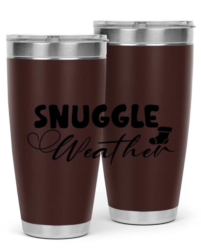 Snuggle Weather 389#- winter- Tumbler