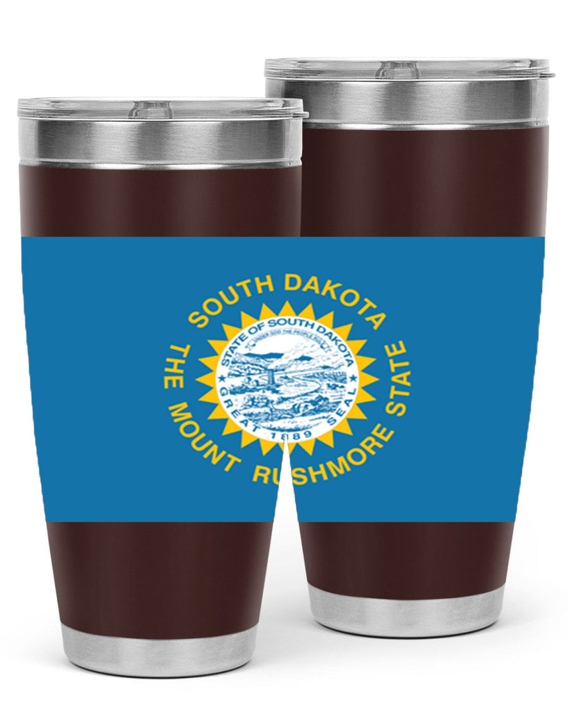 South Dakota 11#- Us Flags- Tumbler