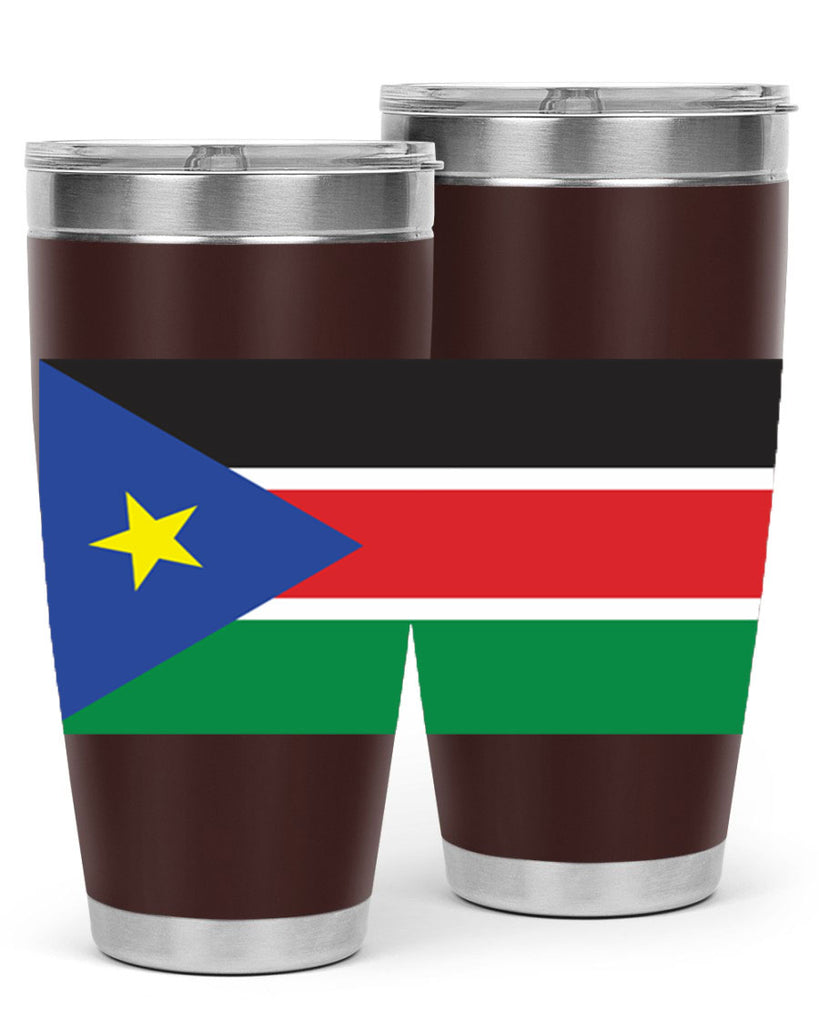 South Sudan 34#- world flags- Tumbler