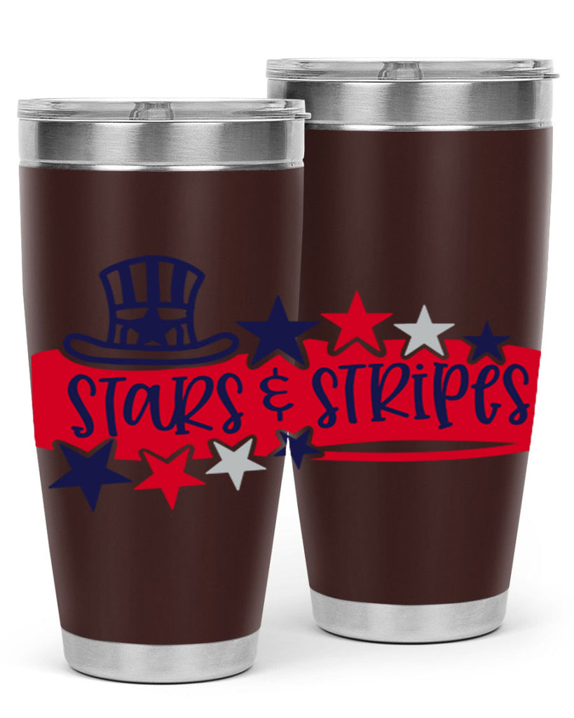 Stars Stripes Style 175#- Fourt Of July- Tumbler
