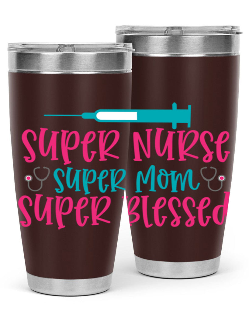 Super Nurse Super Mom Style 347#- nurse- tumbler