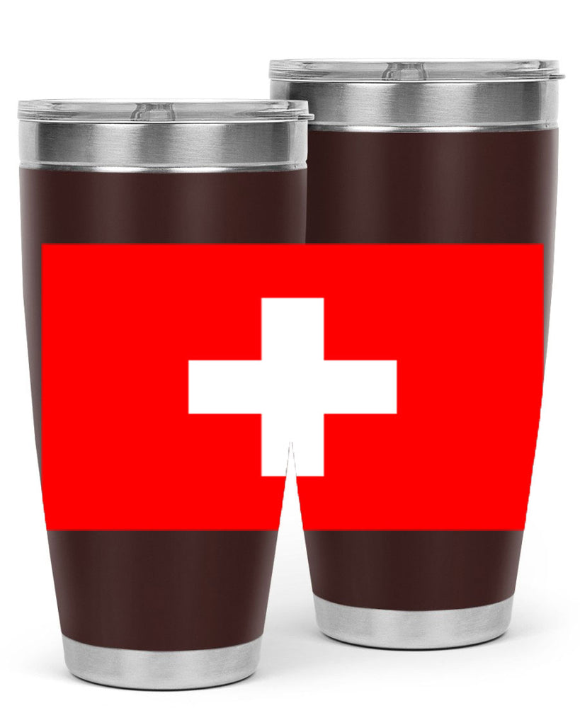 Switzerland 28#- world flags- Tumbler