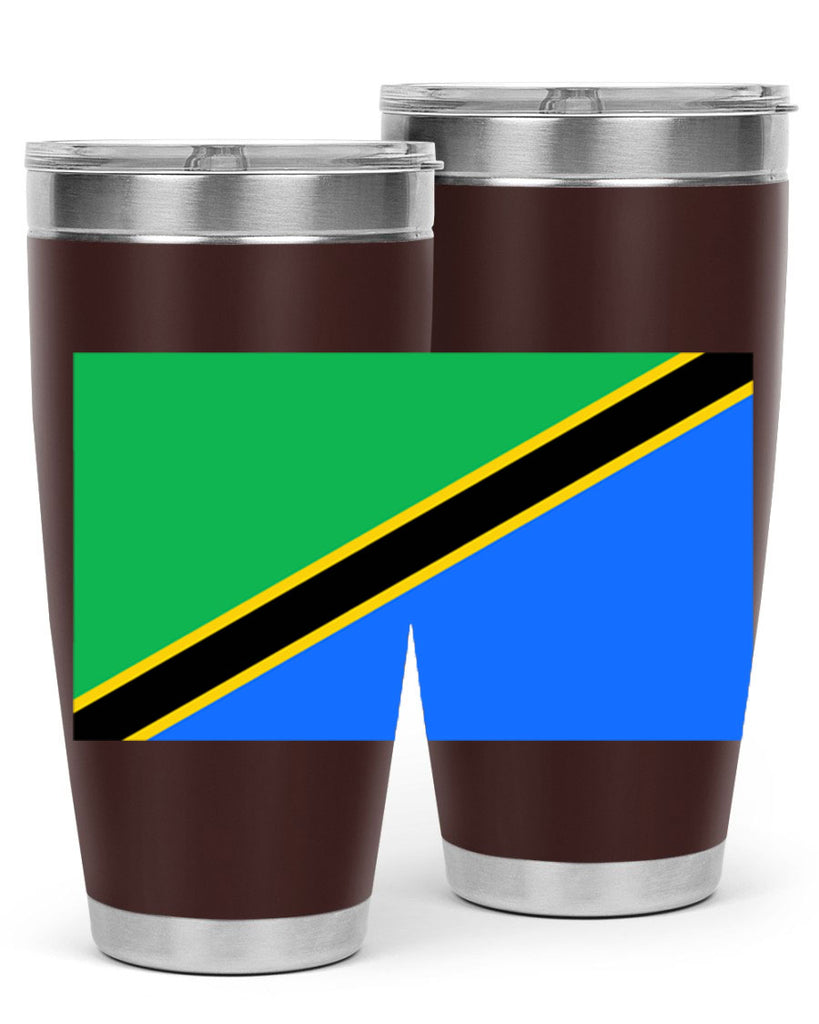 Tanzania 24#- world flags- Tumbler