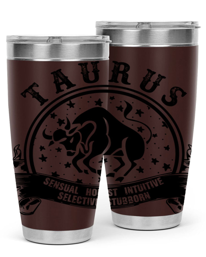 Taurus 5#- zodiac- Tumbler