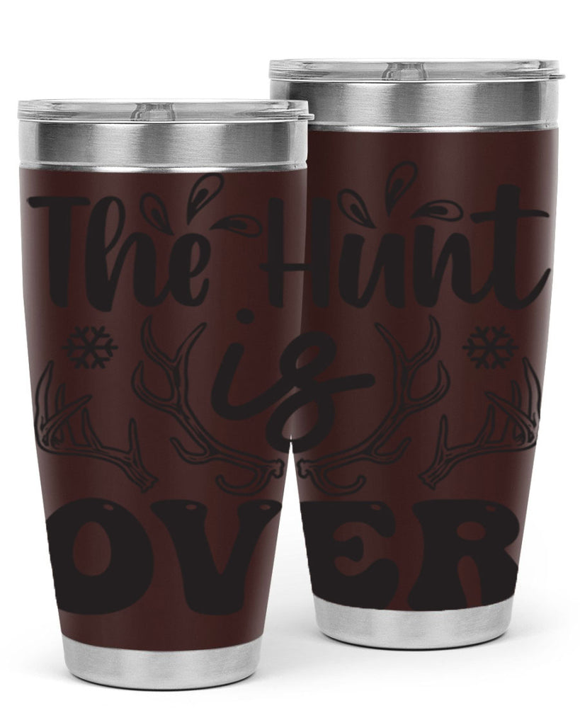 The hunt is over 403#- winter- Tumbler