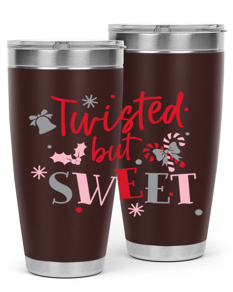 Twisted but sweet 424#- winter- Tumbler