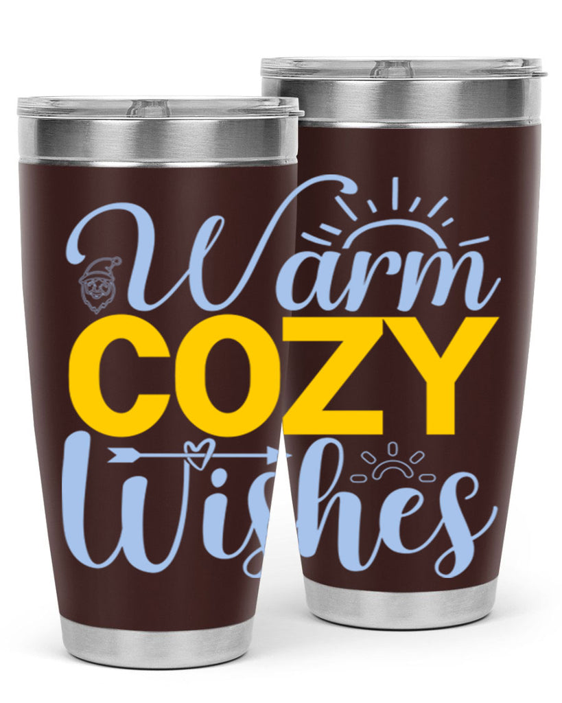 Warm cozy wishes447#- winter- Tumbler