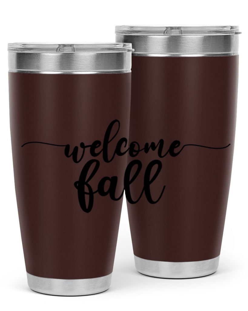 Welcome Fall 630#- fall- Tumbler