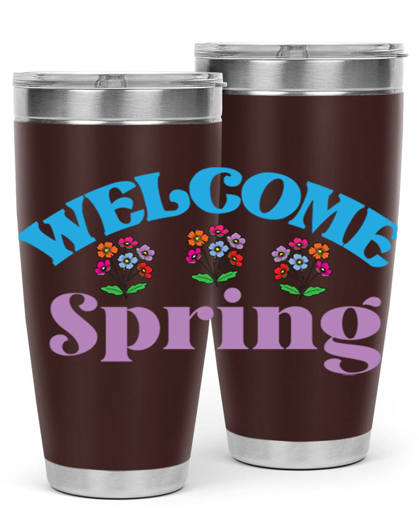 Welcome Spring  600#- spring- Tumbler