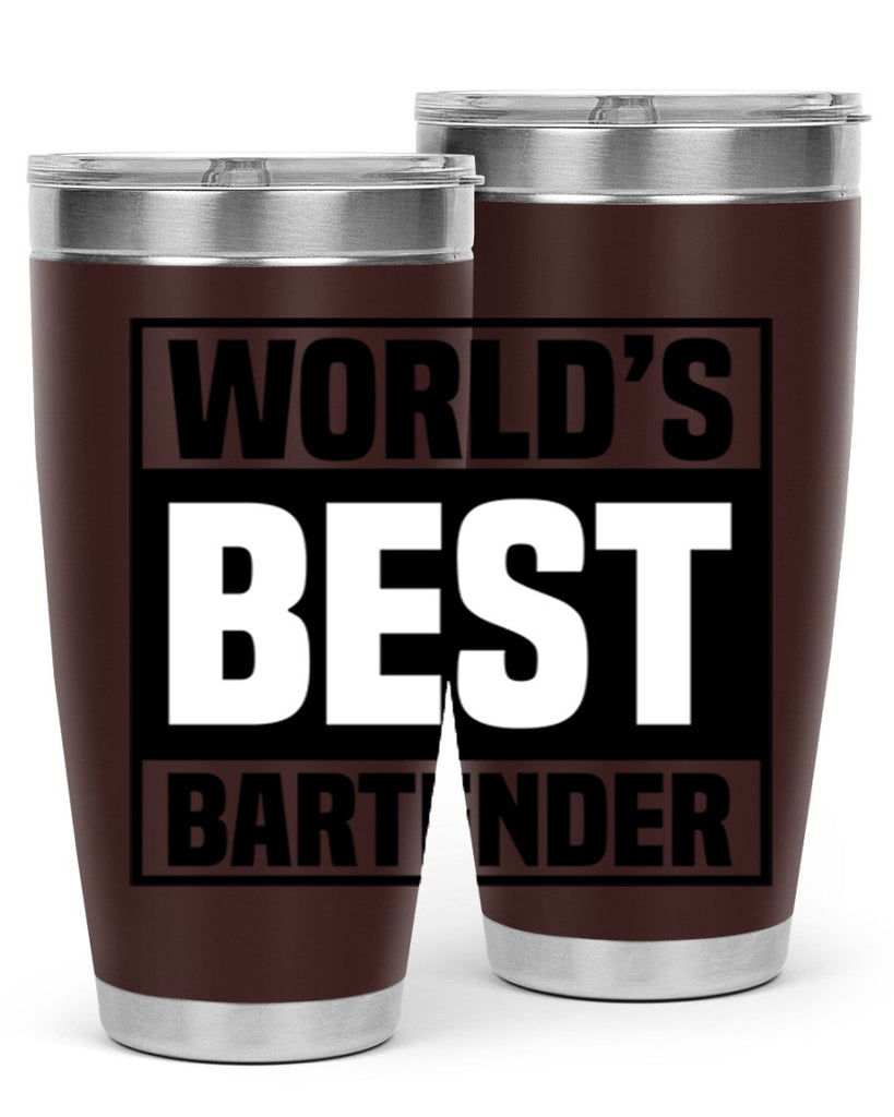 Worlds best Style 8#- bartender- tumbler