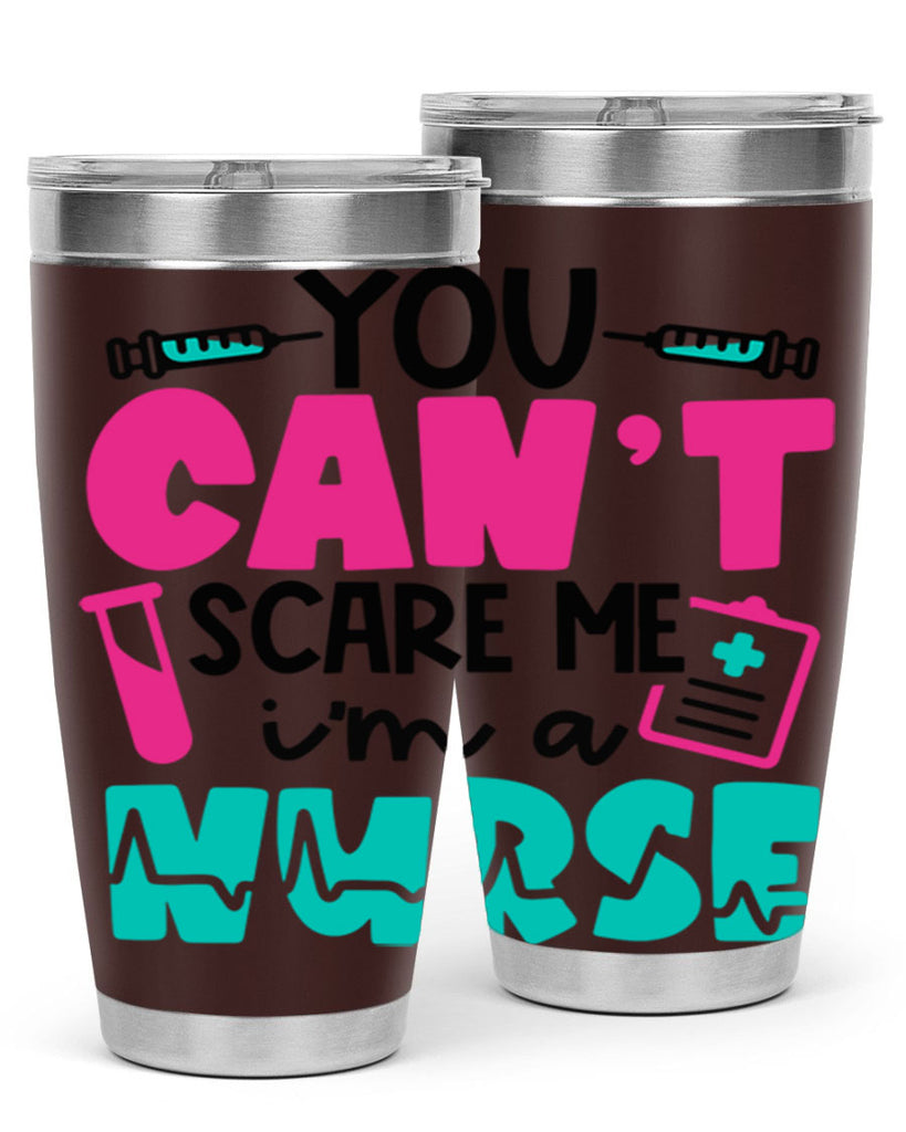 You Cant Scare Me Im A Nurse Style Style 3#- nurse- tumbler