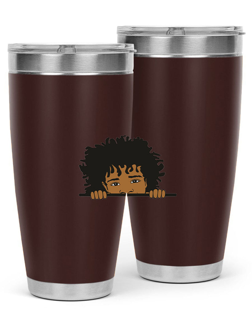 black boy 4#- black men - boys- tumbler
