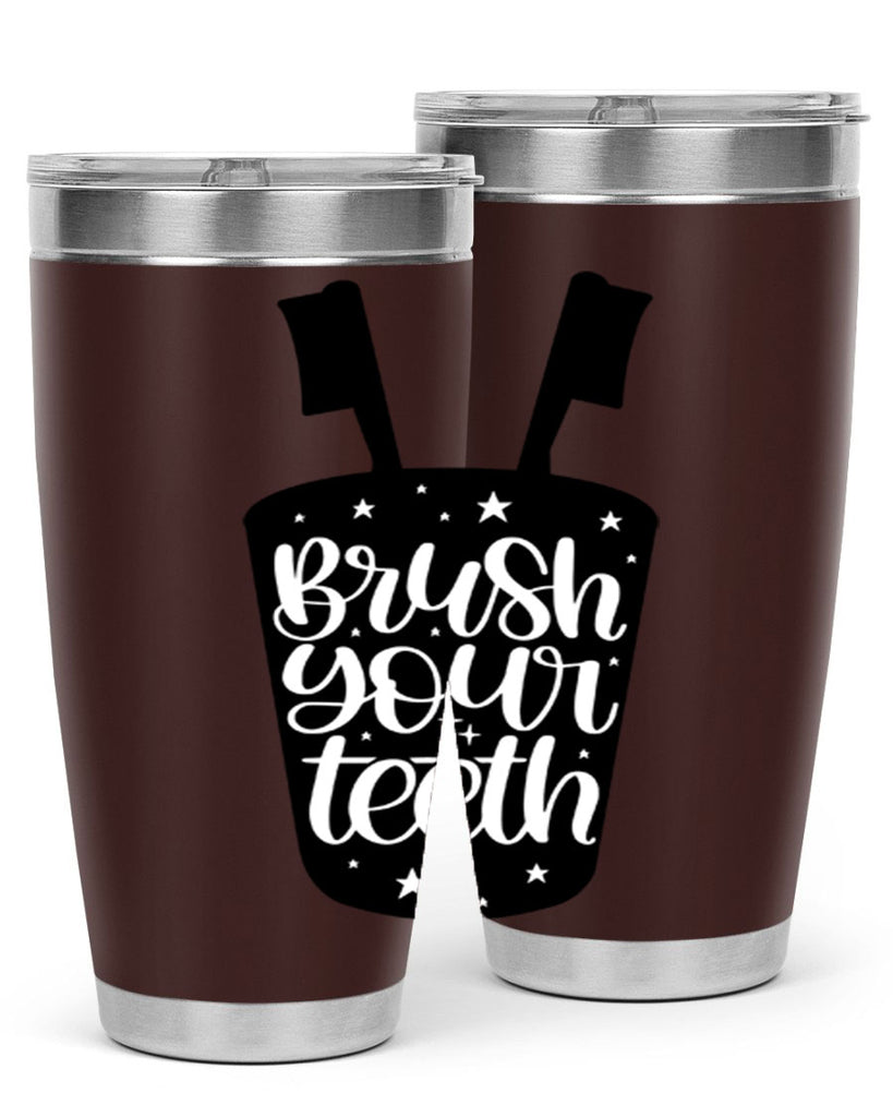 brush your teeth 45#- bathroom- Tumbler