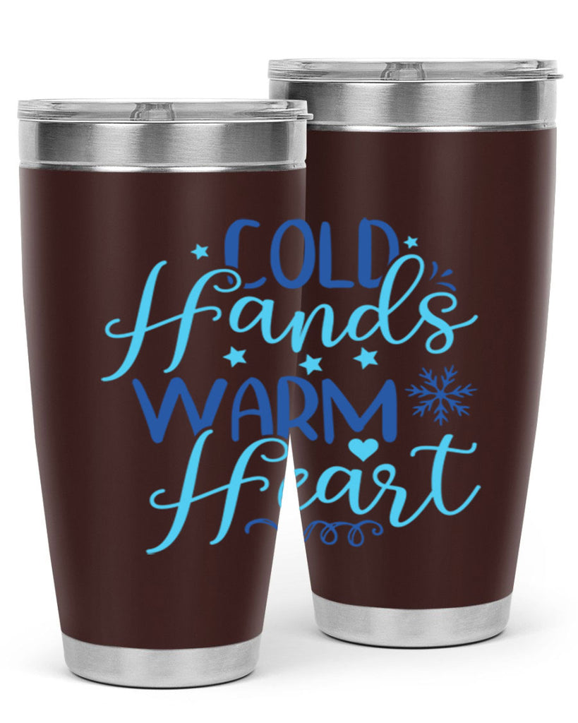 cold hands warm heart 51#- winter- Tumbler