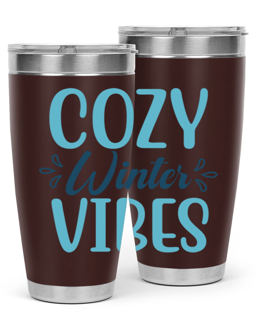 cozy winter vibes 65#- winter- Tumbler