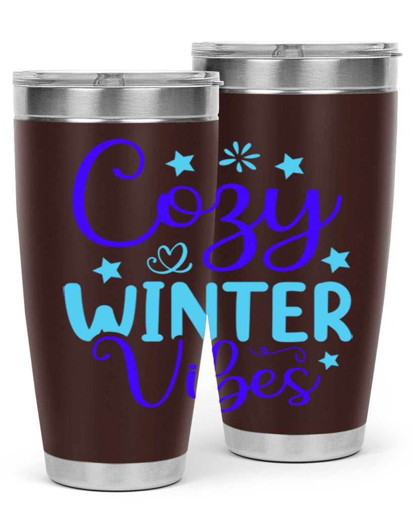 cozy winter vibes 66#- winter- Tumbler